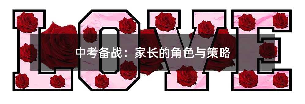 中考備戰:家長的角色與策略