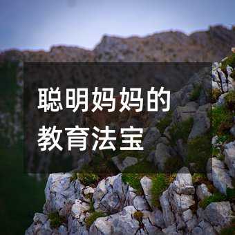 聰明媽媽的教育法寶