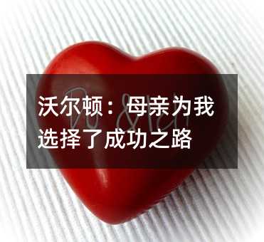 �֠��D��ĸ�H�����x���˳ɹ�֮·