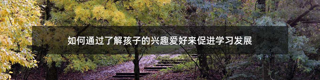 如何通過了解孩子的興趣愛好來促進學習發展
