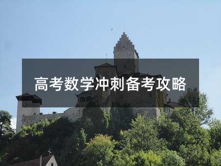 高考數(shù)學沖刺備考攻略