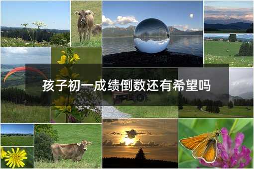 孩子初一成績倒數還有希望嗎