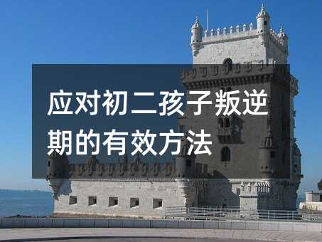 應對初二孩子叛逆期的有效方法
