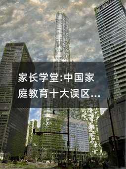 家長學堂:中國家庭教育十大誤區(qū)及十大建議