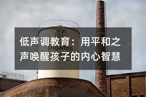 低聲調教育:用平和之聲喚醒孩子的內心智慧
