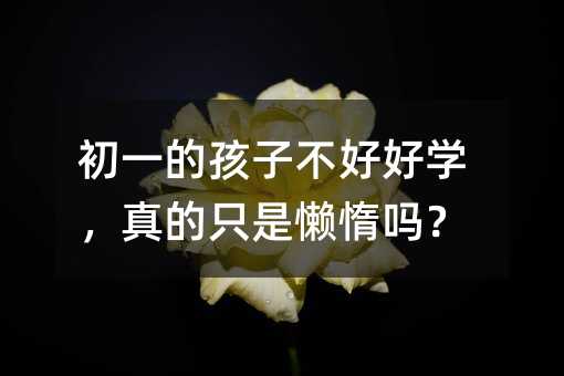 ��һ�ĺ��Ӳ��úÌW�����ֻ�Ǒж�᣿