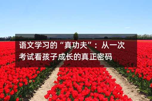 �Z�ČW���ġ��湦�򡱣���һ�ο�ԇ�����ӳ��L�������ܴa