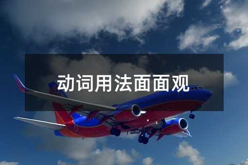 動(dòng)詞用法面面觀