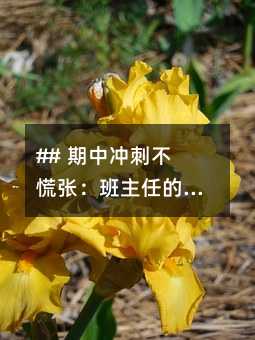 ## 期中沖刺不慌張:班主任的暖心復習指南