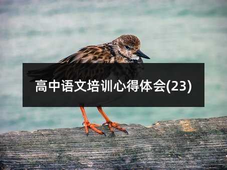 �����Z����Ӗ�ĵ��w��(23)