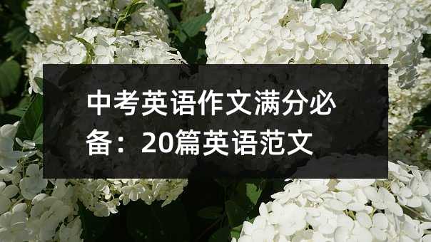 �п�Ӣ�Z���ĝM�ֱ؂䣺20ƪӢ�Z����