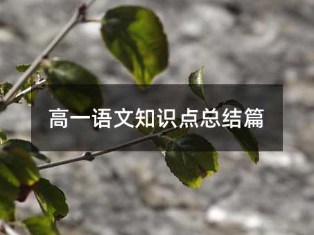 ��һ�Z��֪�R�c���Yƪ