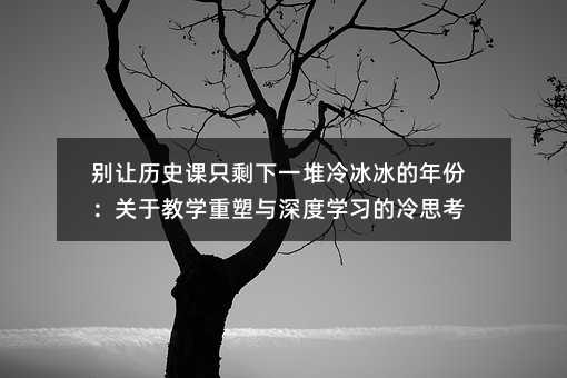 �e׌�vʷ�nֻʣ��һ�����������ݣ��P�ڽ̌W�����c��ȌW������˼��