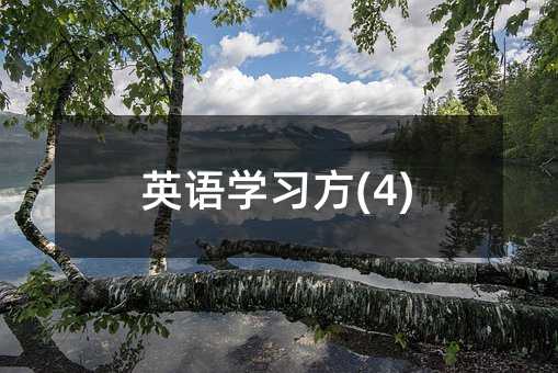 Ӣ�Z(y��)�W(xu��)��(x��)��(4)