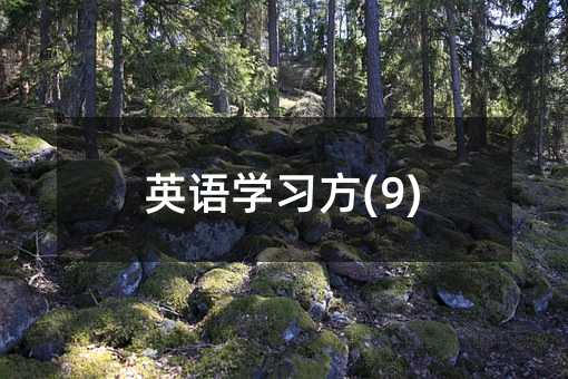 Ӣ�Z�W(xu��)��(x��)��(9)